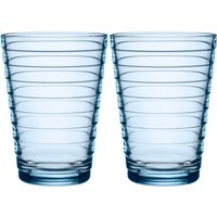 Iittala - Aino Aalto Longdrinkglas 33 cl, aqua (2er-Set) von Iittala