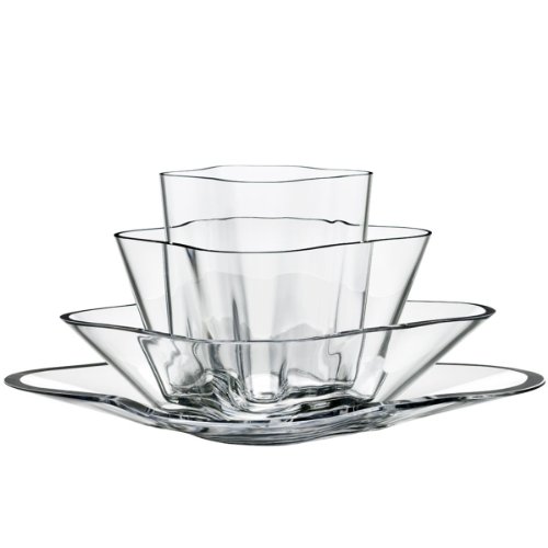 Iittala Alvar Aalto Collection Vase, Glas, Trasparente, 17,5cm von Iittala