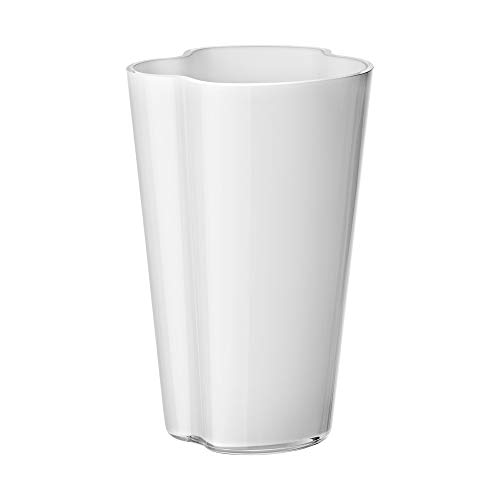 Iittala Alvar Aalto Collection Vase, Größe 220 mm, Glas, Opal Weiß Iittala Alvar Aalto Collection Vase, Größe 220 mm, Glas, Opal Weiß von Iittala