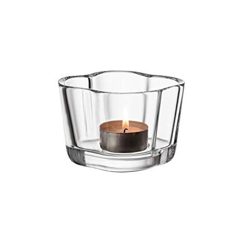 Iittala Alvar Aalto collection Windlicht, Glas, klar, 60mm von Iittala
