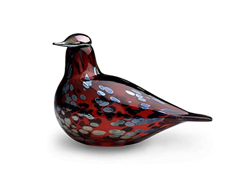 Iittala Birds by Toikka Rotkelchen cranberry 115 x 180 mm von Iittala