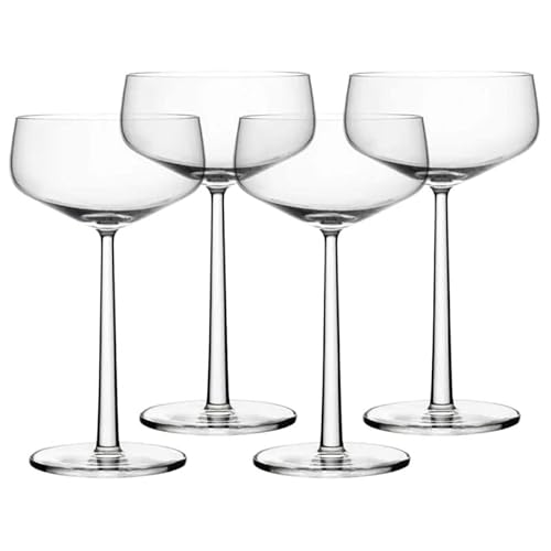 Iittala Essence Gin-Gläser & Cocktailglas 63 cl 4-er Set aus Glas hergestellt, Maße: 8.20 x 10.70 x 19 cm, 1066373 von Iittala