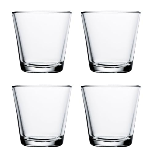 Iittala Kartio, Glas, Transparent, 7.9 x 7.9 x 0.2 cm, 4 von Iittala