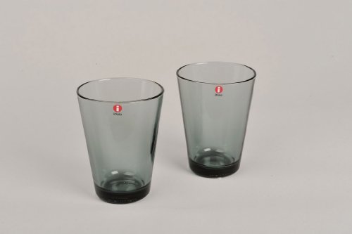 Iittala Kartio Glas 2er Set grau von Iittala