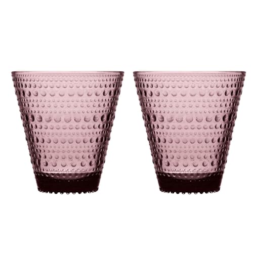 Iittala - Kastehelmi Becher 30 cl violett, 2er Set von Iittala