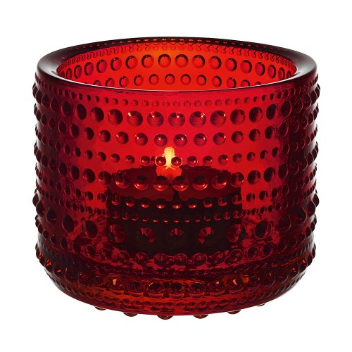 Iittala Kastehelmi - Stimmungsbeleuchtung - 64 mm - Cranberry von Iittala