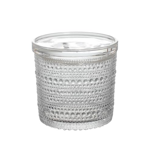 Iittala - Kastehelmi - Vorratsbehälter/Dose mit Deckel/Vorratsglas - 116x114mm - Klar von Iittala