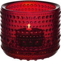 Iittala - Kastehelmi Votive 64 mm, cranberry rot von Iittala