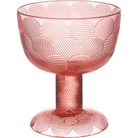 Iittala - Miranda Schale auf Fuß 145 mm, lachsrosa von Iittala