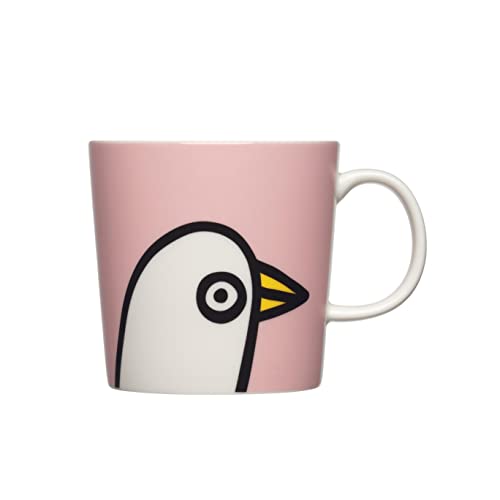 Iittala Porzellanbecher Birdie aus der Oiva Toikka Kollektion in der Farbe Pink, 0,3L, 1060216 von Iittala