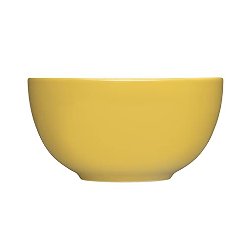 Iittala Teema Schale aus Porzellan in der Farbe Honey 1,65L, Maße: 18,7cm x 18,7cm x 9,5cm, 1061231 von Iittala