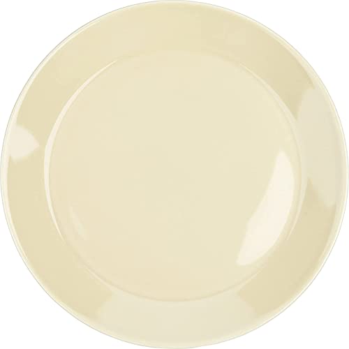 Iittala Teema Teller aus Porzellan in der Farbe Leinen, Maße: 21,6cm x 21,6cm x 2,9cm, 1059145 von Iittala