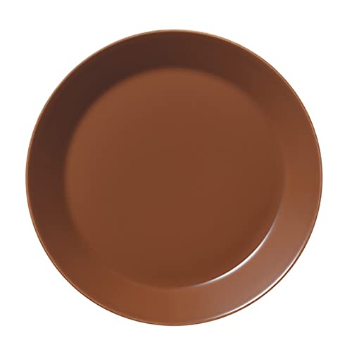 Iittala Teema Teller aus Porzellan in der Farbe Vintage Braun, Maße: 21,6cm x 21,6cm x 2,9cm, 1061219 von Iittala
