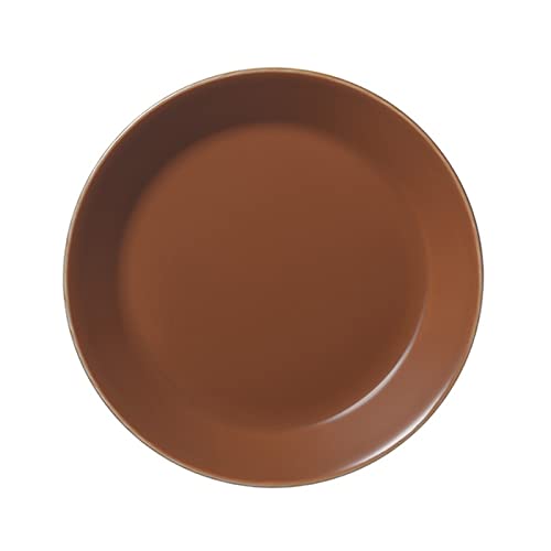 Iittala Teema Teller aus Porzellan in der Farbe Vintage Braun mit einem Durchmesser von 17 cm, Maße: 17,5cm x 17,5cm x 2,6cm, 1059146 von Iittala