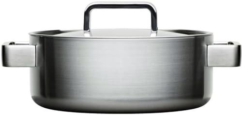 Iittala Tools - Kochtopf mit Deckel - 3,0 l - Gebürsteter Edelstahl von Iittala