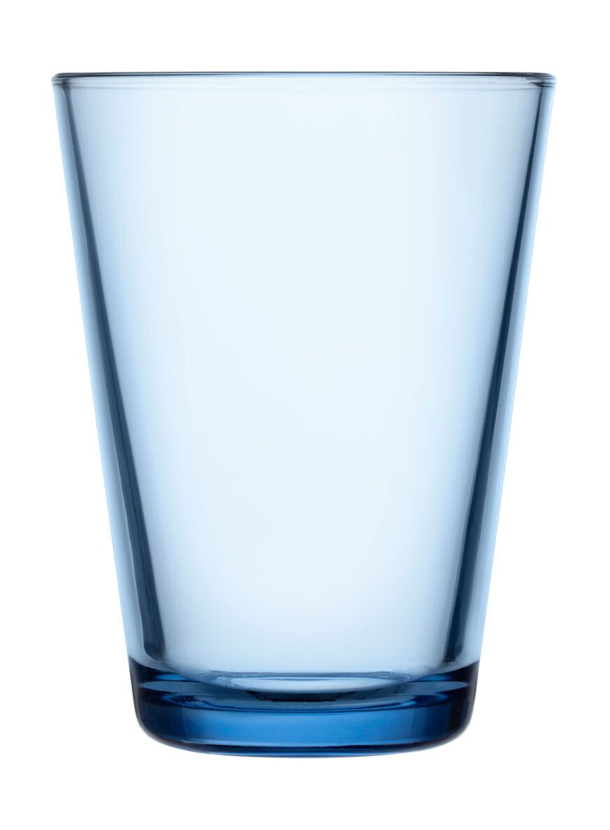 Iittala 2er Set Trinkglas 40cl Kartio aqua von Iittala