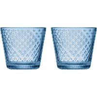 Iittala - Tundra Trinkglas 29 cl, aqua (2er-Set) von Iittala