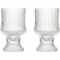Iittala - Ultima Thule Rotweinglas mit Fuß 23 cl (2er-Set) von Iittala