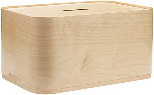 Iittala 1009468 Vakka Aufbewahrungsbox Groß, 45 x 23 x 30 cm, Buchensperrholz, Natur von Iittala