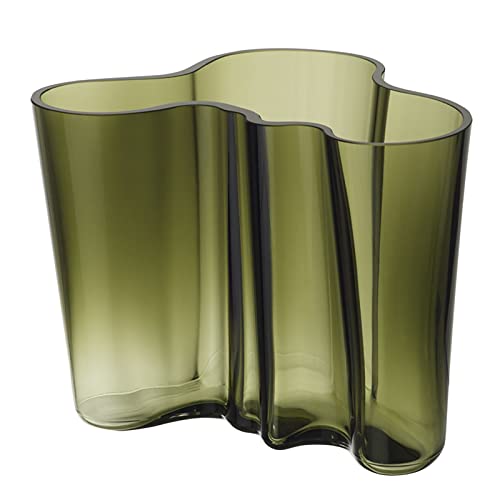 Iittala Alvar Aalto collection Vase 160 mm, moosgrün von Iittala