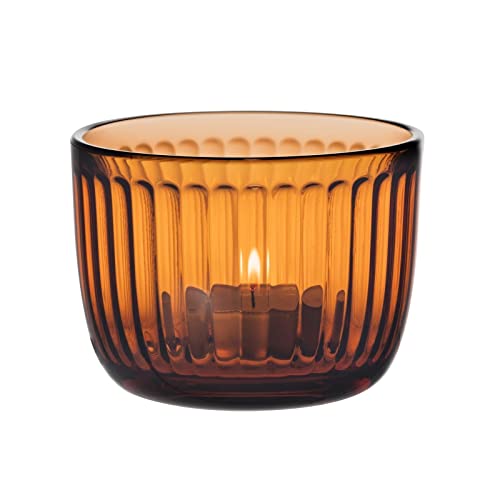 Iittala Windlicht, Orange, 9 cm von Iittala