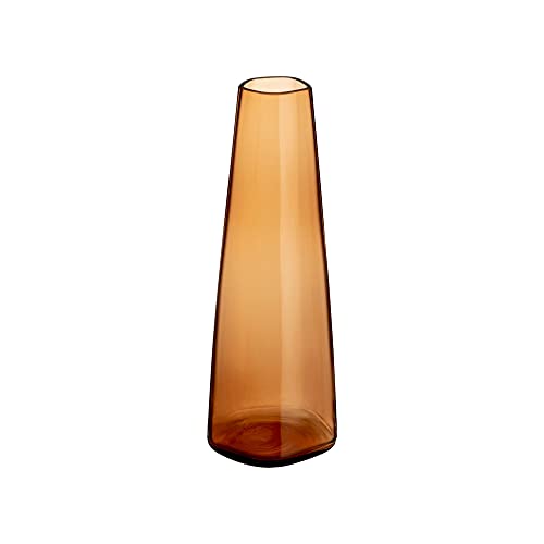 Iittala X Issey Miyake Vase 180 mm, Glas, Kupfer Orange, Limited Edition von Iittala