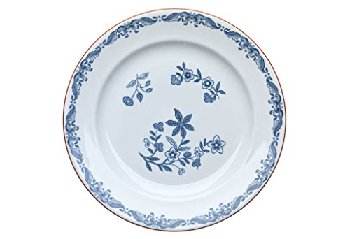 Rörstrand Ostindia Teller, Porzellan, Weiß/Blau, Durchmesser: 18 cm von Iittala