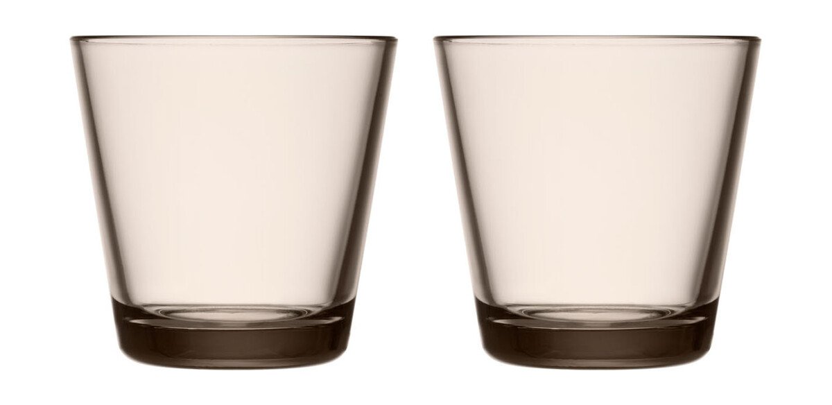 Trinkglas 2er-Set 0,21 l Kartio Linen Trinkglas 2er-Set 0,21 l Kartio Linen von Iittala