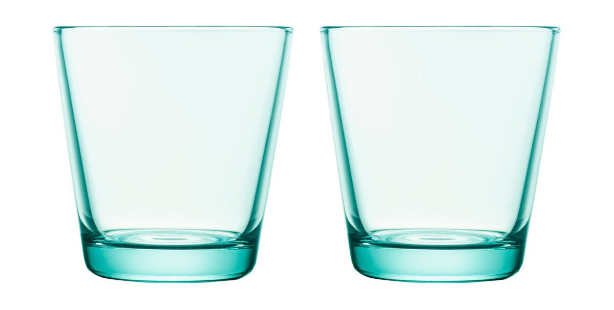 Trinkglas 2er-Set 0,21 l Kartio Wassergrün Trinkglas 2er-Set 0,21 l Kartio Wassergrün von Iittala