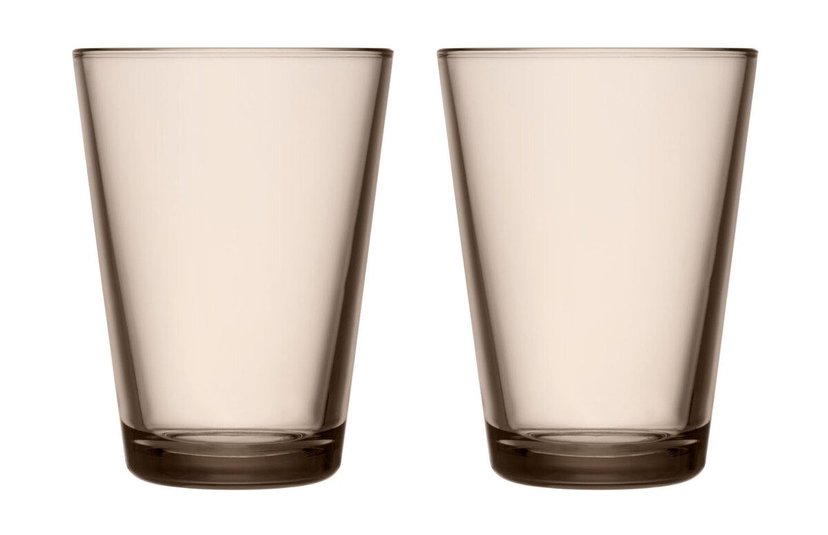 Trinkglas 2er-Set 0,4 l Kartio Linen Trinkglas 2er-Set 0,4 l Kartio Linen von Iittala