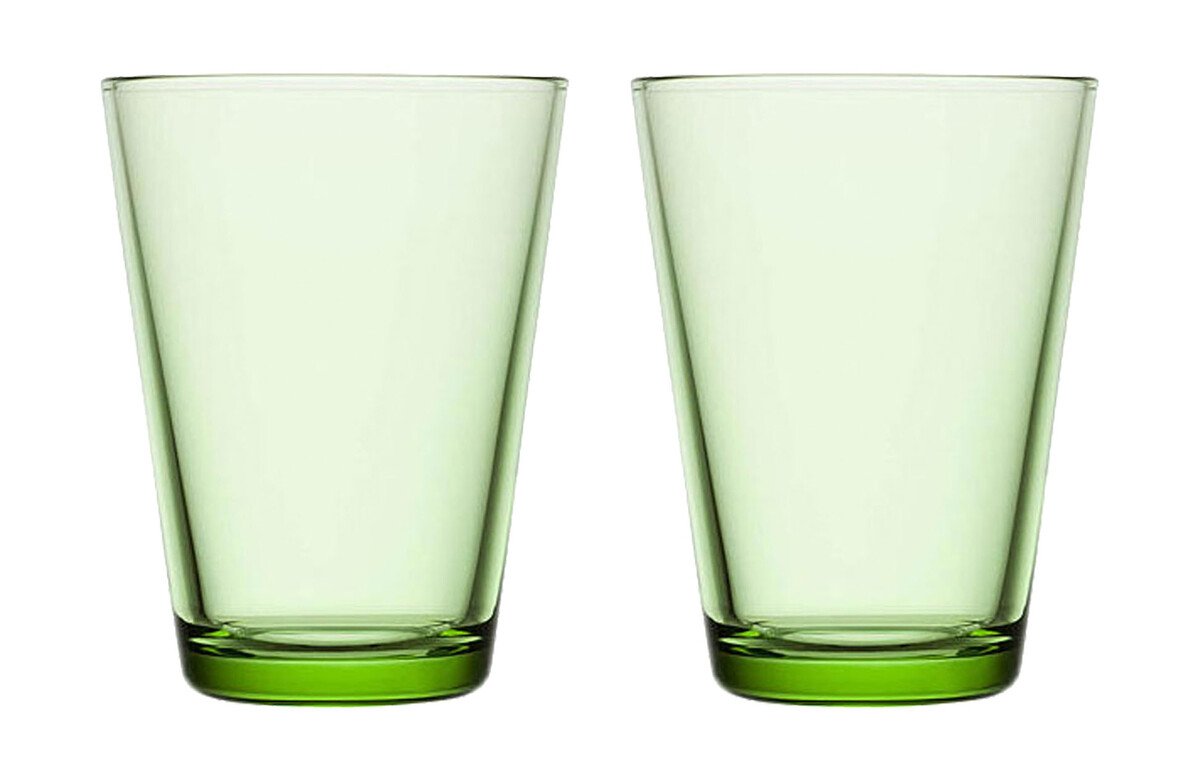 Trinkglas 2er-Set 0,4 l Kartio Apfelgrün Trinkglas 2er-Set 0,4 l Kartio Apfelgrün von Iittala