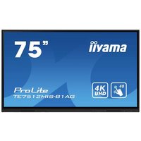 Iiyama PROLITE TE7512MIS-B1AG Digital Signage Display 189.3cm 74.5 Zoll 3840 x 2160 Pixel 24/7 von Iiyama