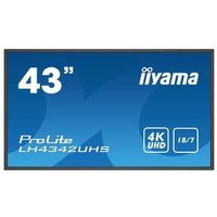 Iiyama ProLite LH4342UHS-B3 Signage Display 108 cm (42,5 Zoll) 4K-UHD, IPS-Panel, 500cd/m², 18/7, LAN, Android von Iiyama