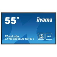 Iiyama ProLite LH5552UHS-B1 138,8cm (55 Zoll) 4K UHD Auflösung, 24/7 Betriebszeit, Intel® SDM-S Steckplatz von Iiyama