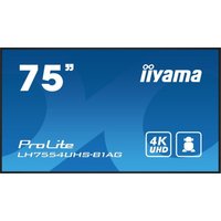 Iiyama ProLite LH7554UHS-B1AG Signage Display 189,3 cm (74,5 Zoll) von Iiyama