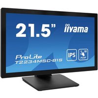 Iiyama ProLite T2234MSC-B1S Touchscreen-Monitor EEK: E (A - G) 54.6cm (21.5 Zoll) 1920 x 1080 Pixel von Iiyama