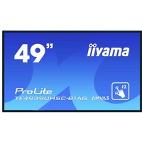 Iiyama ProLite TF4939UHSC-B1AG Large Format Display EEK: G (A - G) 124.5cm (49 Zoll) 3840 x 2160 Pix von Iiyama