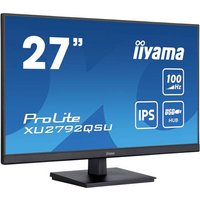Iiyama XU2792QSU-B6 Business LED-Monitor EEK F (A - G) 68.6cm (27 Zoll) 2560 x 1440 Pixel 16:9 0.4 m von Iiyama