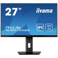 Iiyama XUB2793QS-B1 LED-Monitor EEK F (A - G) 68.6cm (27 Zoll) 2560 x 1440 Pixel 16:9 1 ms HDMI®, D von Iiyama