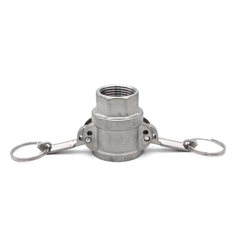 IkErna 1 Stück 1/2" 3/4" 2" - 4" Bsp 304 Edelstaweiblich Männlich Camlock Fitting Adapter Schnellkupplung Für Schlauchpumpe Homebrew/Dtype/2" von IkErna