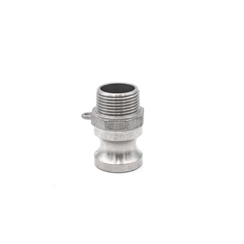 IkErna 1 Stück 1/2" 3/4" 2" - 4" Bsp 304 Edelstaweiblich Männlich Camlock Fitting Adapter Schnellkupplung Für Schlauchpumpe Homebrew/F Type/3/4" von IkErna