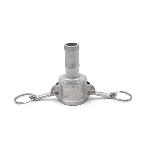 IkErna 1 Stück 1/2" 3/4" 2" - 4" Bsp 304 Edelstaweiblich Männlich Camlock Fitting Adapter Schnellkupplung Für Schlauchpumpe Homebrew (F-Typ, 2")/C Type/1-1/2" von IkErna