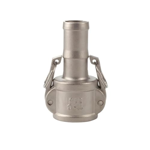 IkErna 1 Stück A-Dp-Typ Homebrew Camlock-Adapterkupplungen Mpt Fpt X Schlauchanschluss Edelsta304 Typ a B C D E F Dc Dp/C Type/1-1/2" von IkErna