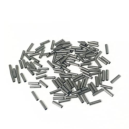 IkErna 150Pcs Round Copper Fishing Tube Fishing Wire Pipe Aluminum Crimp Sleeves Connector 1-2.8Mm Fishing Line Accessories Tool/1.6 * 8Mm IkErna 150Pcs Round Copper Fishing Tube Fishing Wire Pipe Aluminum Crimp Sleeves Connector 1-2.8Mm Fishing Line Accessories Tool/1.6 * 8Mm von IkErna