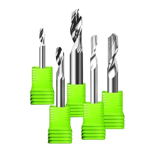 IkErna 175/4/5/6/8Mm Single Flute Milling Cutters For Aluminum Cnc Tools Solid Carbide Aluminum Composite Panels/10 * 32 IkErna 175/4/5/6/8Mm Single Flute Milling Cutters For Aluminum Cnc Tools Solid Carbide Aluminum Composite Panels/10 * 32 von IkErna