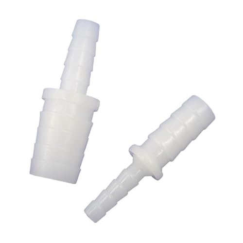 IkErna 200–5 Stück 4–12 Mm Kunststoff Gerader Verbinder Für Aquarium, Luftpumpe, Belüfter, Gartenbewässerung, Schlauch-Reduzierstück/8-10Mm/100Pcs von IkErna