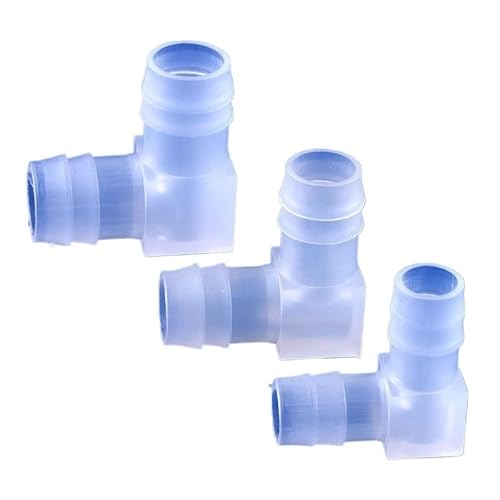 IkErna 5–200 Stück 4–20 Mm Pp-Winkelverschraubungen Für Aquarien, Pagodenverschraubungen, Luftpumpen, Belüfter, Bewässerungsschläuche/10 * 10Mm/200 Pieces von IkErna