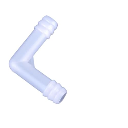 IkErna 5–500 Stück 8–10 Mm Pe-Winkelverschraubung, Aquarium-Luftpumpenschlauch, Pagodenverschraubung, Bewässerung, Gartenwasserrohrverschraubung/10-10Mm/200 Pieces von IkErna