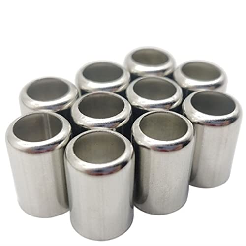 IkErna 50 Stück Edelstahlhülsenrohr 11,5 12 13 14 15 16 18 Mm Auspuffverbinder, Diy-Hochdruckschlauchverbinder-Crimpwerkzeuge/14Mm von IkErna