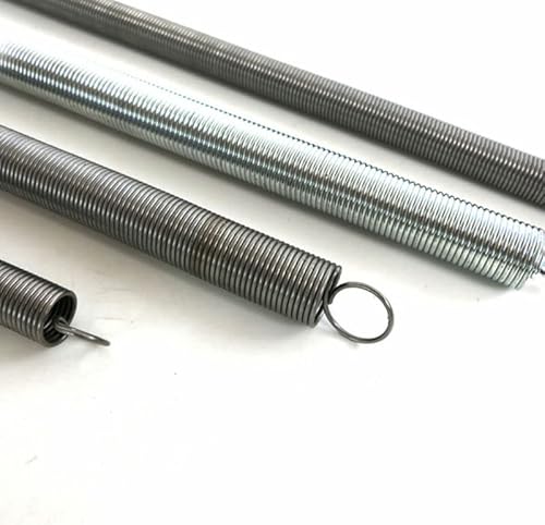 IkErna Edelstahl-Doppelhaken, Kleine Zugfeder, Hardware-Zubehör, Spannfeder, Möbelscharnier, Breite 1,2/1,5 Mm/1.2 * 12 * 100Mm von IkErna